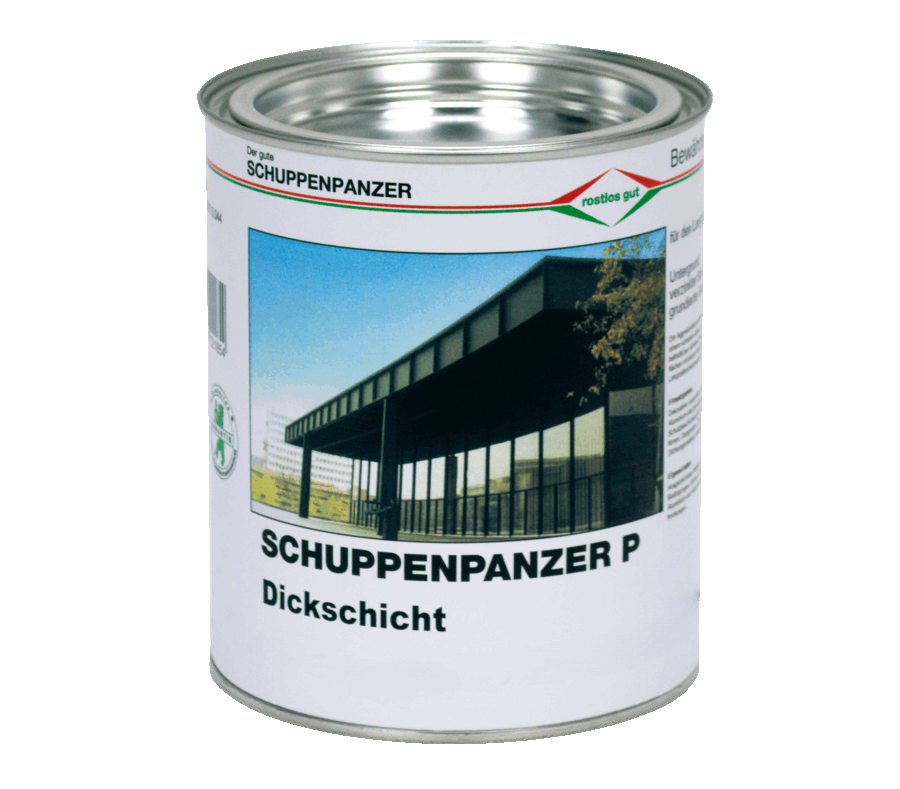 SCHUPPENPANZER-P Dickschicht RAL 9005 tiefschwarz 2-5 l-67-1026.8