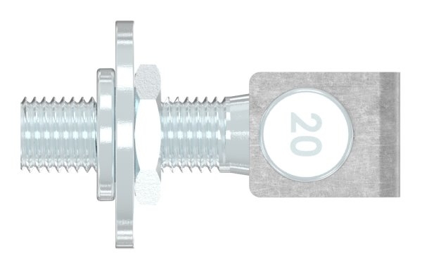 Torband M20 verstellbar schweissbar Stahl -roh- S235JR-30-3500.8