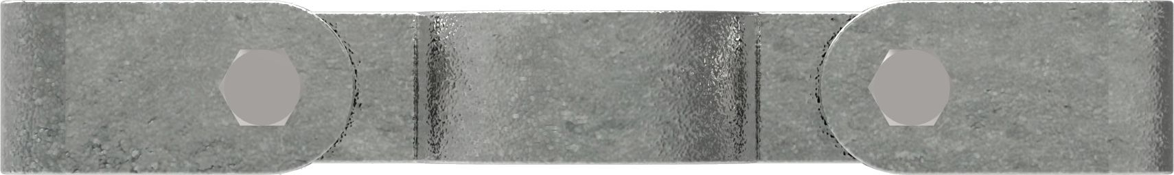 Rohrverbinder - Gitterhalter doppelt - 171A27 - 26-9 mm - 3-4- - Feuerverzinkt u. Elektrogalvanisiert-171A27