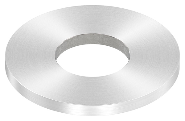 Ankerplatte Masse- 80x6 mm Rundschliff und Mittelbohrung V2A-11-2268R.4