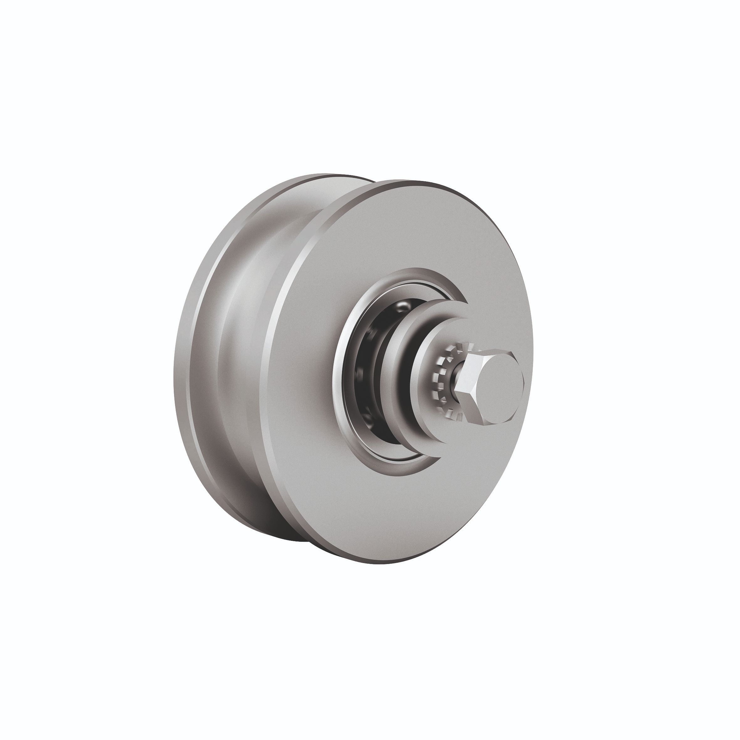 Laufrolle unten- doppelt gelagert- Rollen- Ø 55 mm MEA 10337632-60-0198.7