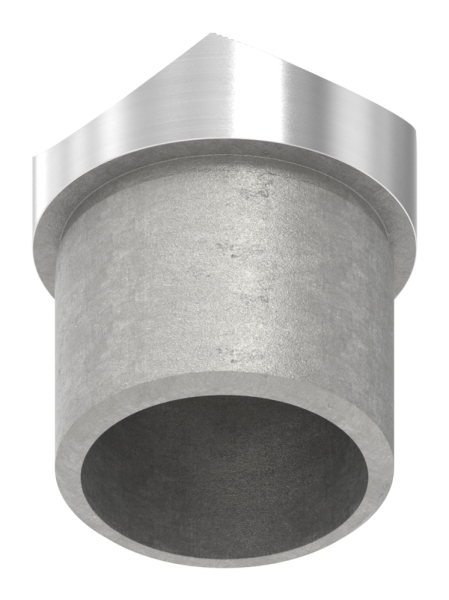 Rohrsattel zum Kleben fuer Rundrohr Ø 33-7x2-0 mm V2A-11-3320.4