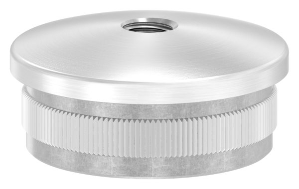 Rohrstopfen fuer Ø 42-4x2-0 mm leicht gewoelbt mit M8 zum Einschlagen V4A-11-5231.1