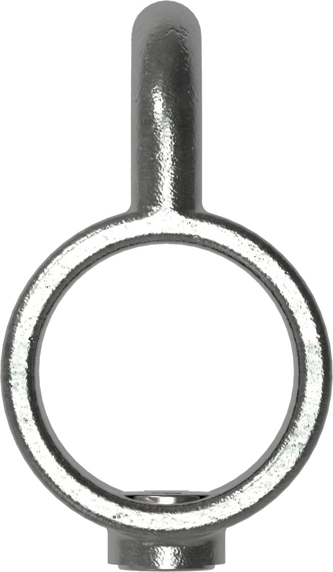 Rohrverbinder Stellring mit Haken Ø 26-9 mm -3-4- - Temperguss verzinkt - 182A27-182A27