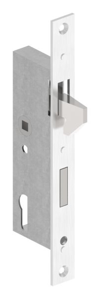 Rohrprofilschloss mit Hakenfalle - Dornmass- 40 mm - Stahl -verzinkt- S235JR-11-3927.4