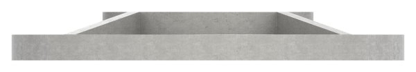Ankerplatte  Masse- Ø 120x8 mm  Bohrung Ø 60-3 mm V2A- roh-11-3028.4