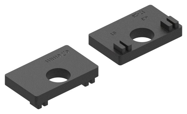 Gummieinlage Gummi fuer Glas 6-76 mm fuer Glasklemme Mod- 45-88-114507.GU