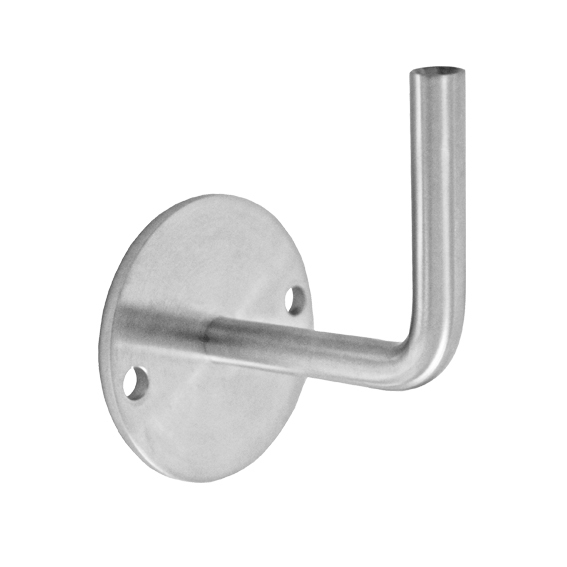 Handlaufhalter Edelstahl AISI 304 Wandmontage geschliffen-89-11A0114266M6-A.4