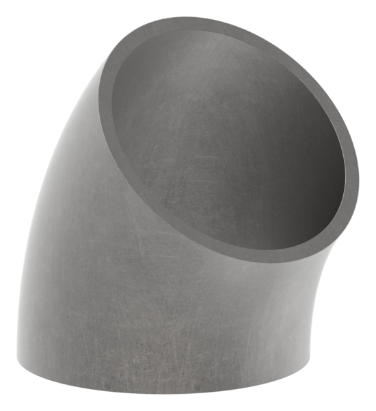 Rohrbogen 45° Stahl roh - 48-3 x 2-6 mm -1 ½- - Bauart 3-88-1155182.ST