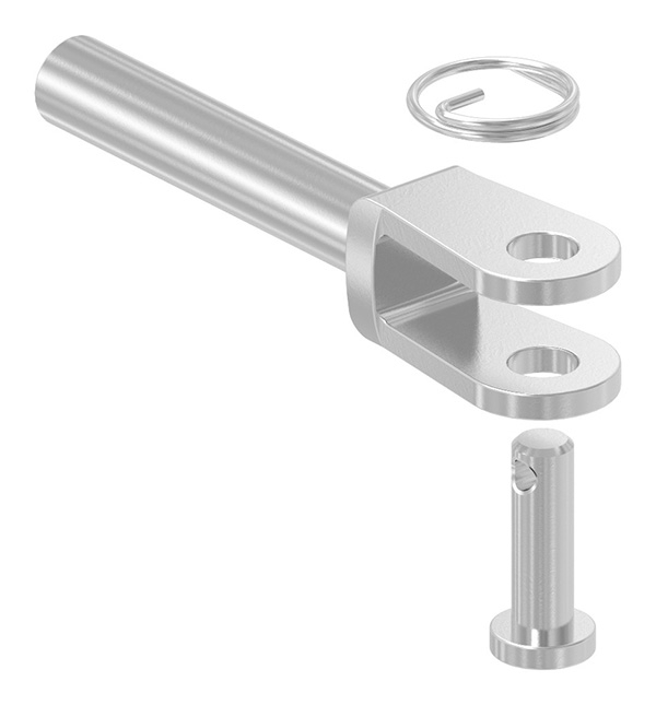 Gabelterminal mit Innengewinde rechts M5 V4A-11-2900.1