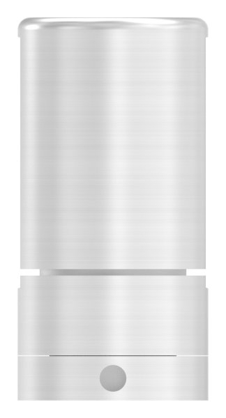 BRENK-fix® Grundhalter fuer Flachstaebe 40 x 6mm- V2A-88-11BR-F406M8.V2A