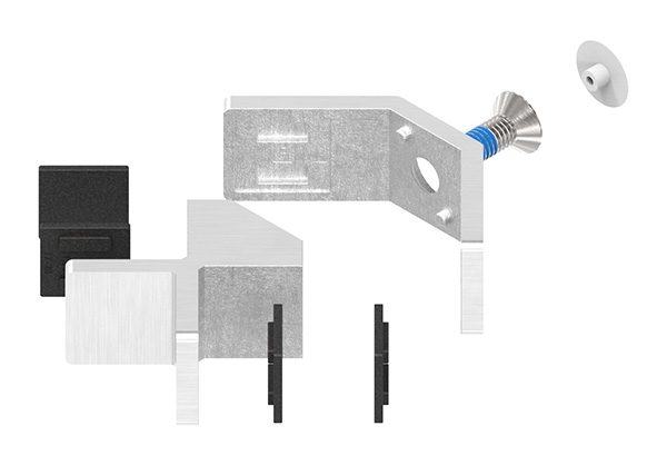 Glasausrichter - fuer Glas- 16-76-17-52 mm - V4A-12-4039.1