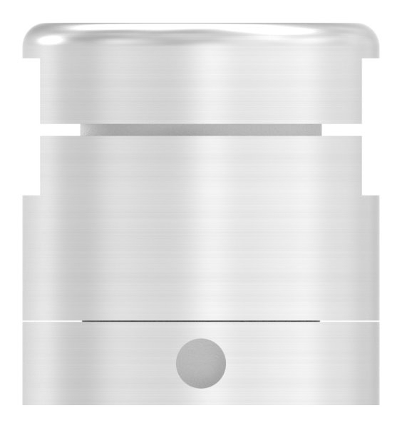 BRENK-fix® Grundhalter fuer Staebe 12 x 12mm- ALU-88-11BR-V1212M8.ALU