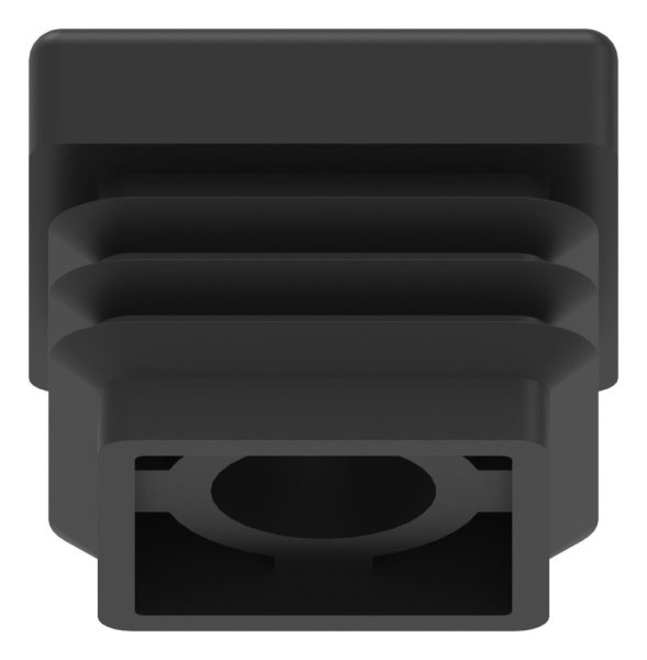 Kunststoffkappe fuer Quadratrohr 30x30mm mit M10-88-11178-30X30.M10