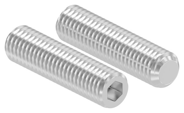 Gewindestift V2A Edelstahl M10x40 DIN 913 Kegelkuppe-10-6203M1040.4