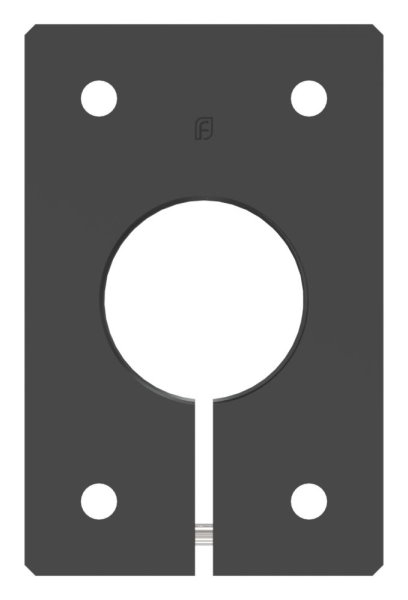 Montageplatte eckig 65 x 100 mm-88-11180-6026-04.S