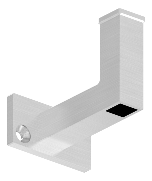 Handlaufhalter zum Anschweissen-Aufschrauben -flach- V2A-11-2039.4