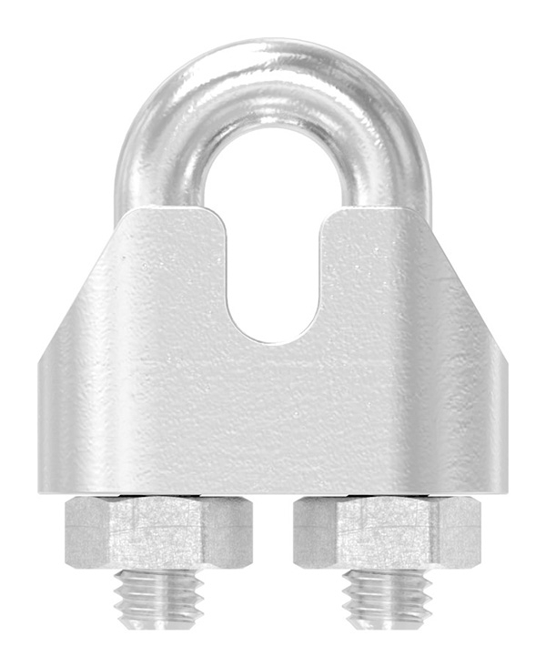 Drahtseilklemme - fuer Seil Ø- 2 mm - Gewinde- M3 - V4A-11-2928.2