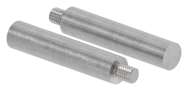 Stift Stahl roh S235JR Ø 14 mm- L = 65 mm- M8 Gewinde zum Anschweissen-88-1150237-ST.65