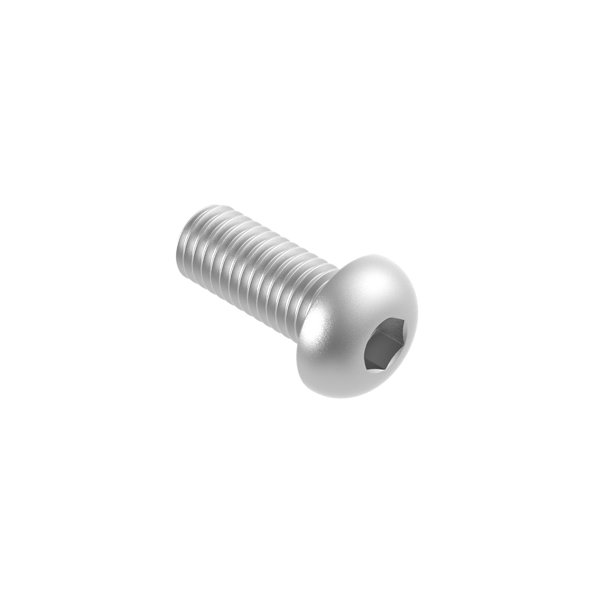 Halbrundkopfschraube Edelstahl AISI 304 M8x12 Innensechskant DIN 7380-89-11ADIN7380A2M8X12-A.4