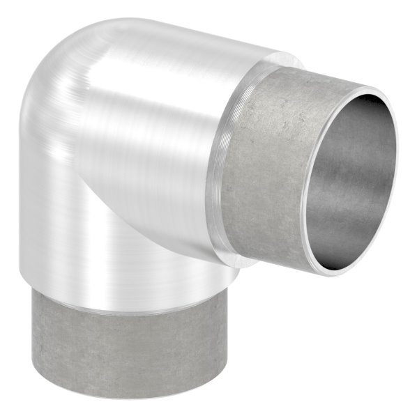 Eckbogen 90° eng- fuer Rundrohr Ø 42-4x2-6 mm V2A-11-3623.4