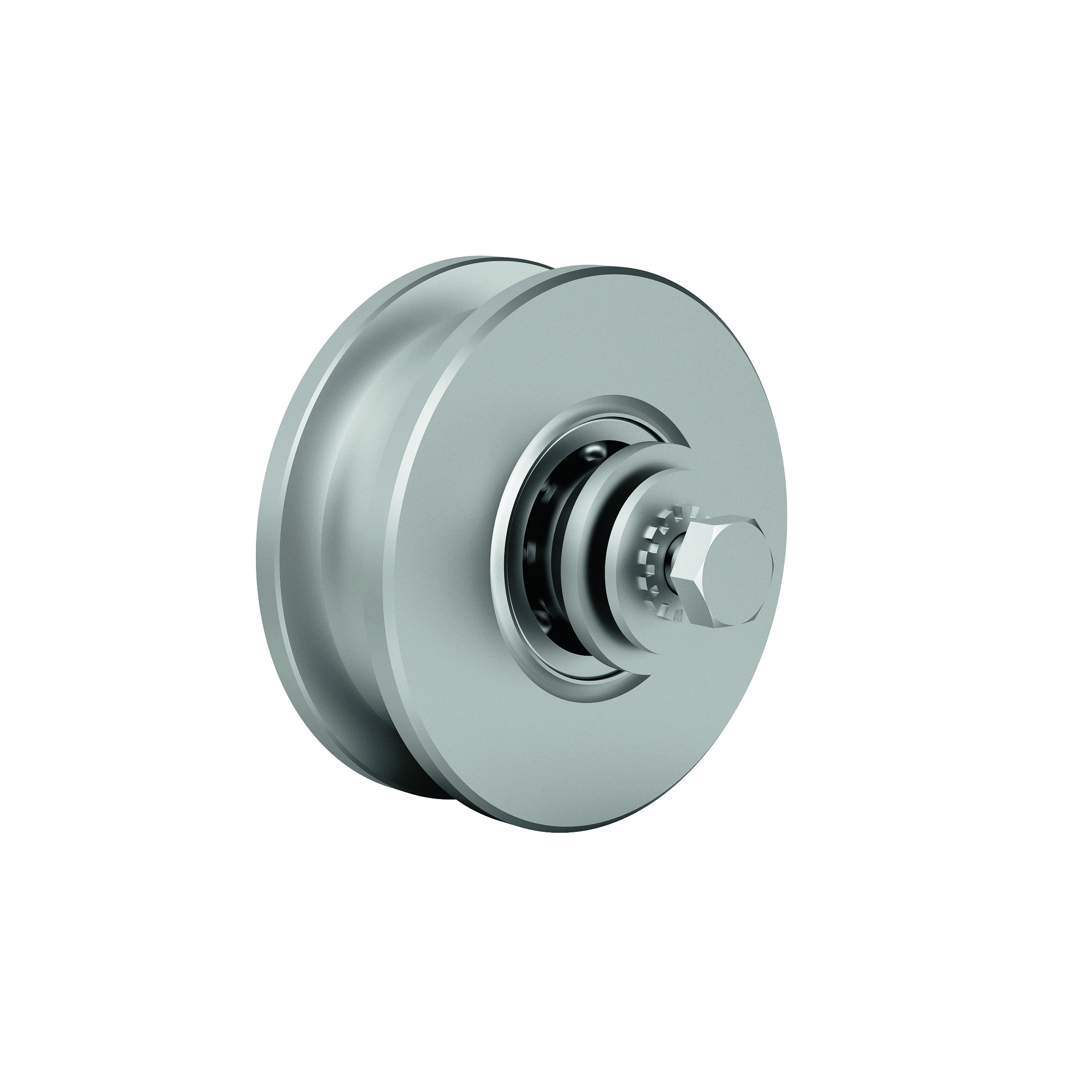 Laufrolle unten- doppelt gelagert- Rollen- Ø 45 mm MEA 10337630-60-0197.7