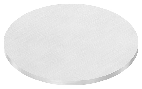 Ronde - Masse- Ø 150x6 mm - mit Laengsschliff - V2A-11-2245.4