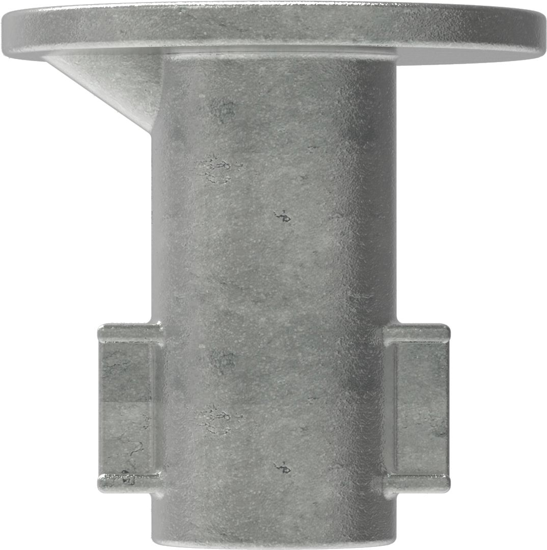 Rohrverbinder - Bodenhuelse - 134C42 - 42-4 mm - 1 1-4- - Feuerverzinkt u. Elektrogalvanisiert-134C42