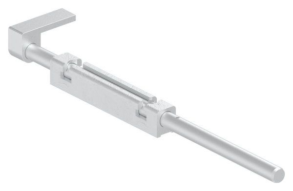 Bodenriegel mit Laenge 490mm- zum Anschrauben- blank-88-1156710-ALU.BL