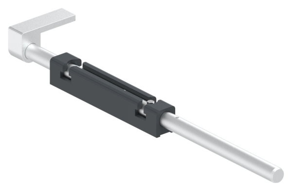 Bodenriegel mit Laenge 490mm- zum Anschrauben- RAL 7016-88-1156710-ALU.7016