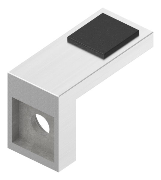 Plattenhalter Halteboden Scheibensicherung fuer Glas Flach V4A-10-5308-4-2.3
