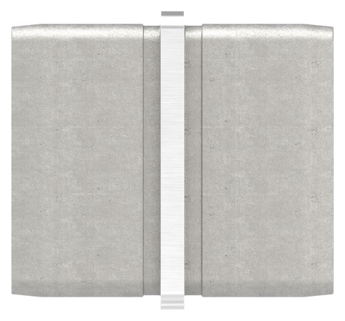 Rechteckrohrverbinder V4A 50 x 30 x 2 mm zum Stecken-11-3853.4