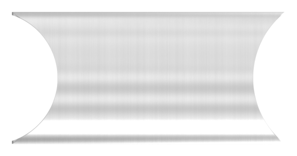 Rohrverbindungsstueck fuer Rundrohr Ø 33-7 mm V2A-11-3331.4