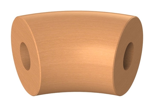 45° Bogen fuer Holzhandlauf-12-2194.0