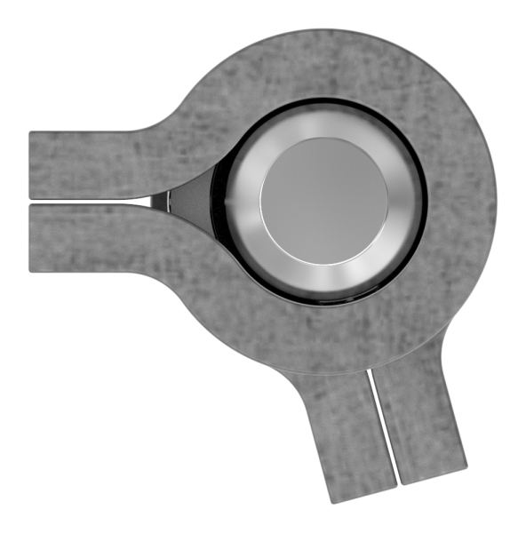 Anschweissband - 2-teilig - Tragkraft- 150kg - Stahl S235JR- roh-30-3930.8