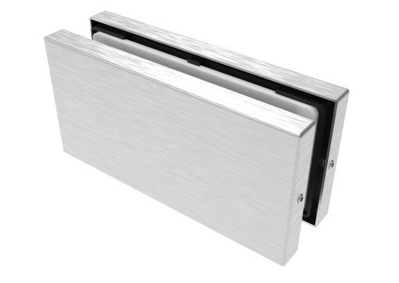 Edelstahl Glas-Stopper fuer Doppeltueren- 10-12 mm Glas-89-11GS304ZP881S-A.4