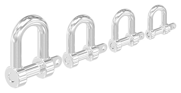 Schaekel - fuer Seil Ø- 5 mm - V4A-11-2915.1