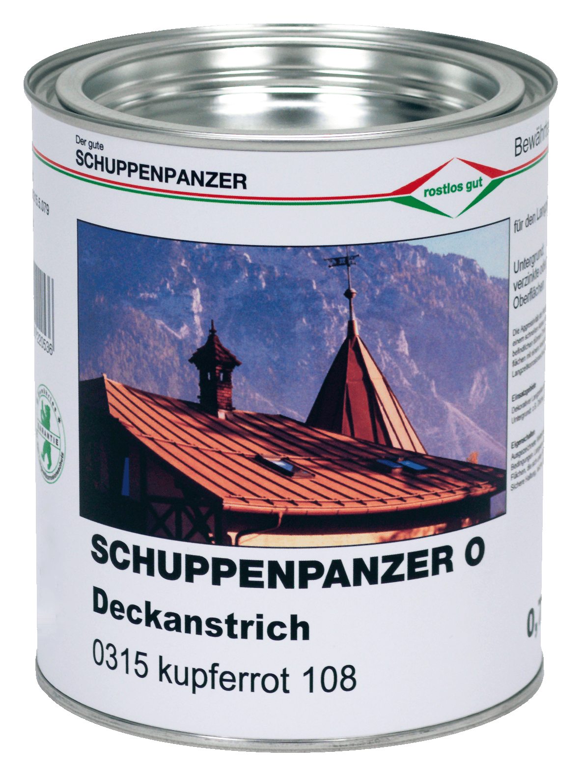 Corazzatura a scaglie O Tetti