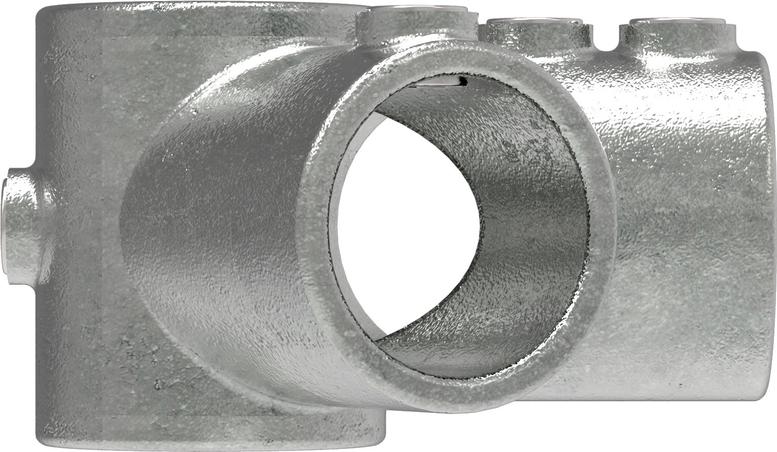 Rohrverbinder - Firststueck 27-5° - 191A27 - 26-9 mm - 3-4- - Feuerverzinkt u. Elektrogalvanisiert-191A27