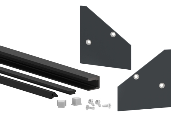 Montage-Set Glas 17-52mm eleganza canopy- fuer L- 2-005m-88-11VDE-GU-2000-17.7016