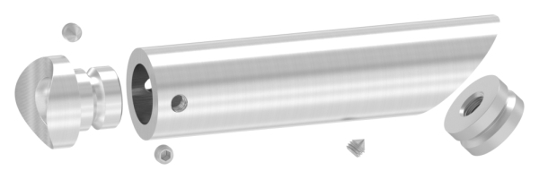 V2A Rohrabstandshalter 45° fuer Ø 33-7 mm-11-1007.4