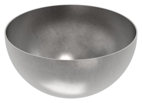 Halbhohlkugel Ø 200 mm - glatt - Stahl S235JR- roh-30-2991.8