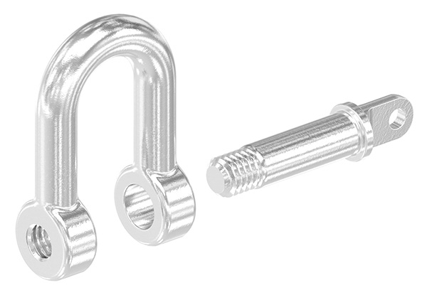 Schaekel - fuer Seil Ø- 6 mm - V4A-11-2916.1