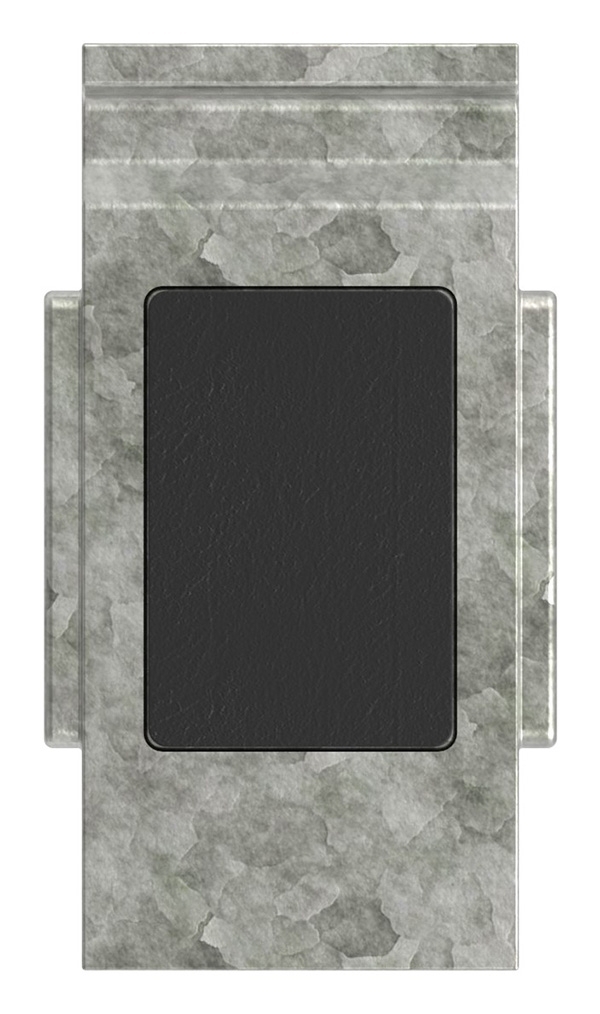 1 Sicherungsboden zu Glasklemme 60x70x45 mm AbZ Zink-10-3320ABZ.3