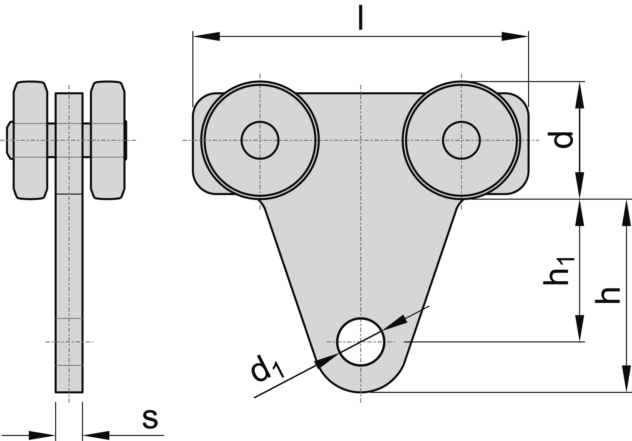 Doppelrolle zum Einhaengen Groesse 5 MEA 10336843-60-0021.7