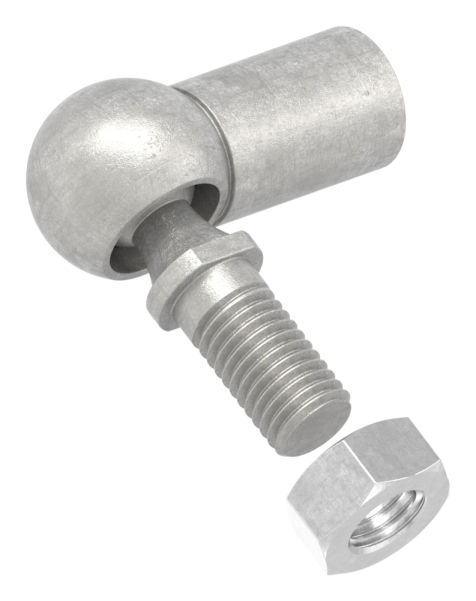 Kugelgelenk M14 x 2 mit Rechtsgewinde- ohne Schraube- V2A-88-113836-GELENK.V2A