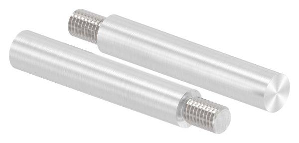 Edelstahl Traegerstift Ø 14 x 75 mm - M10x15 - zum Anschweissen -V2A-11-2161.4