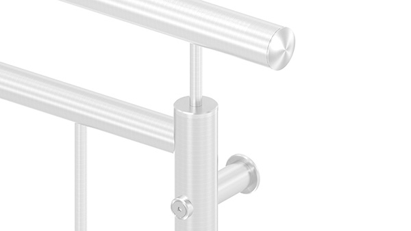 Abdeckscheibe V2A 40 x 5 mm- Bohrung 12-3 mm- Rundschliff- Fase- Madenschraube M4-88-1151336.240