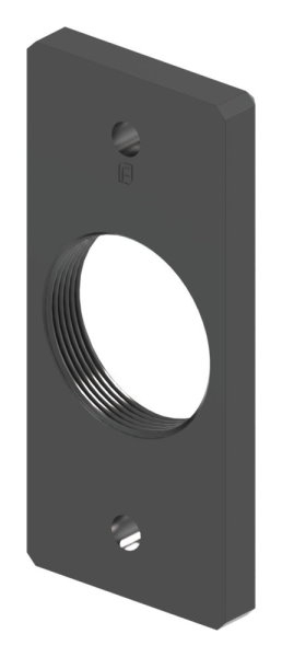 Montageplatte eckig 45 x 100 mm-88-11180-6026-05.S