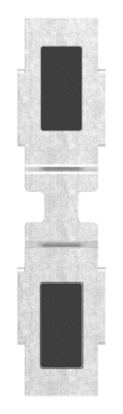 Sicherungsboden Edelstahl V2A fuer Sichtschutz Mod- 25-88-1125-MK-B.V2A